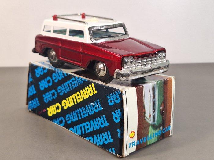 Red China MS - Modelauto - Vintage Metal King Red Travelling, Antiek en Kunst, Antiek | Speelgoed