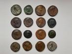 Romeinse Rijk. Lot of 16 Imperial bronzes. Including various