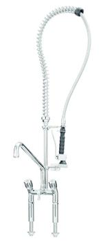 Voorspoeldouche messing/staal | Zwenkbare kraan 180°  |, Verzenden, Nieuw in verpakking