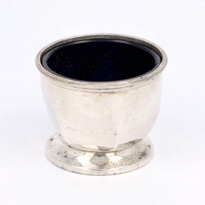 Wlliam Devenport - Zoutvat & mosterdpot - Peper- en zoutstel, Antiquités & Art, Antiquités | Argent & Or