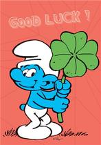 De Smurfen Good Luck Postkaart, Ophalen of Verzenden, Nieuw