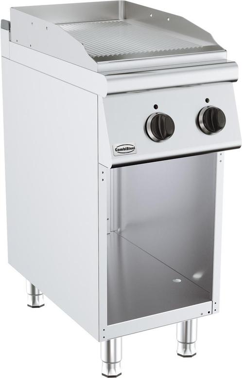 CombiSteel Base 700 Bakplaat Geribd elektrisch, Zakelijke goederen, Horeca | Keukenapparatuur, Ophalen of Verzenden