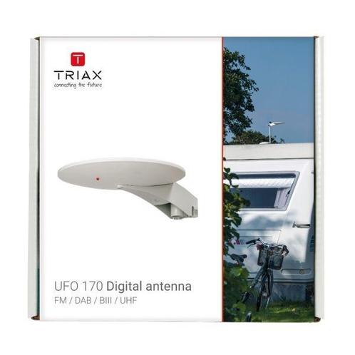 Triax UFO 170 Digital K21-60 DVB-T/T2/DAB LTE700 4G 28dB 5-2, TV, Hi-fi & Vidéo, Antennes paroboliques, Enlèvement ou Envoi