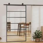 vidaXL Schuifdeur met beslag 102x205 cm aluminium en, Doe-het-zelf en Bouw, Deuren en Vliegenramen, Verzenden, Nieuw