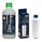 Delonghi Onderhoudsset DLSC002 Waterfilter + DLSC500, Elektronische apparatuur, Koffiemachine-accessoires, Nieuw, Verzenden