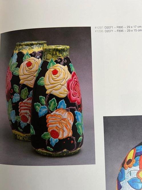 Keramis Boch, Boch Frères, Keramis - Charles Catteau - Vaas, Antiek en Kunst, Antiek | Glaswerk en Kristal