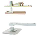 AMIG Pivot/taatsdeurscharnier rvs AISI 304, Nieuw, Overige materialen, Klink of Kruk