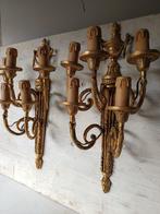 Wandkandelaar - Verguld brons