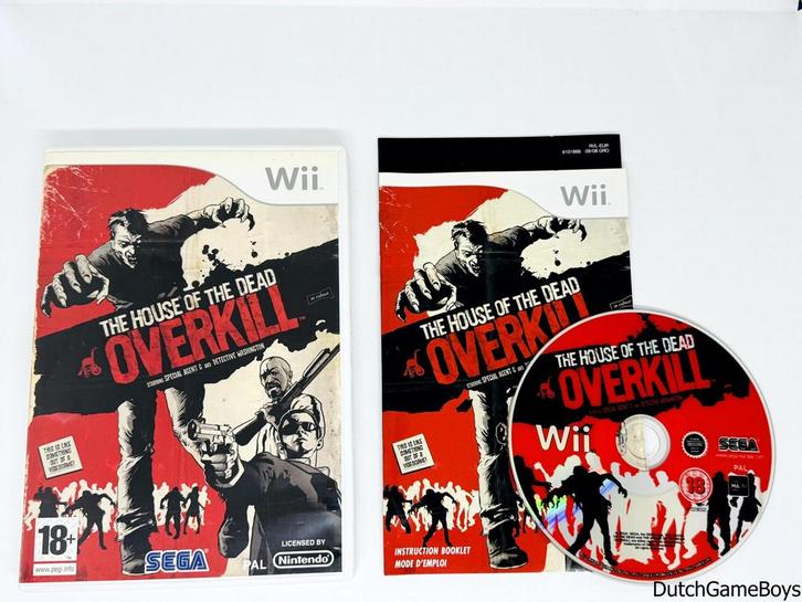Nintendo Wii - The House Of the Dead - Overkill - EUR, Games en Spelcomputers, Games | Nintendo Wii, Gebruikt, Verzenden