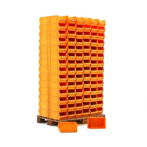 Gebruikte magazijnbak kunststof palletaanbieding stapelbaar, Doe-het-zelf en Bouw, Kratten en Dozen, Gebruikt, Ophalen of Verzenden