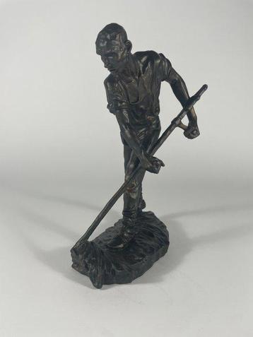 Naar Constantin Meunier (1831 - 1905) - sculptuur, De Maaier