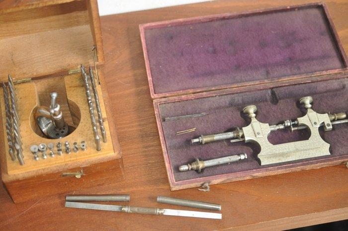 Jacot / G.Boley - Horlogemakers gereedschap (3), Antiek en Kunst, Antiek | Klokken