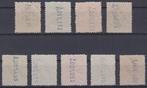 Tangier 1909/1914 - Série complète. Timbres dEspagne. -