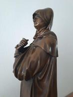 Beeld, Madonna van Nuremberg - 49 cm - Gepatineerd brons -