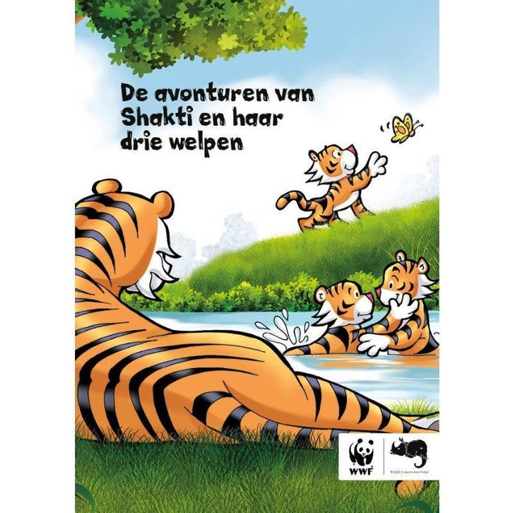 De avonturen van Shakti en haar drie welpen 9789074595285, Boeken, Overige Boeken, Gelezen, Verzenden