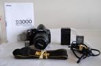 Nikon D3000,AF-S DX II ED 18-55mm SWM Aspherical,PL Filter, Audio, Tv en Foto, Fotocamera's Digitaal, Nieuw