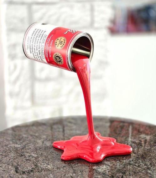 Patryk Konrad - Campbell soup splash can with the famous, Antiek en Kunst, Kunst | Schilderijen | Modern