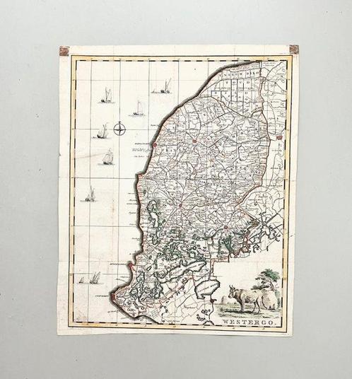 Nederland - Friesland, Westergo; I. Tirion - Westergo. -, Boeken, Atlassen en Landkaarten