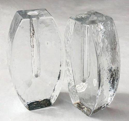 (attr.) Ingrid Glashütte - Vase à fleur unique (2)  -, Antiek en Kunst, Curiosa en Brocante