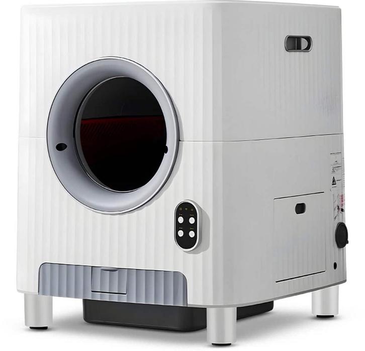 Cellavi Kattenbak Zelfreinigend - Automatische Kattenbak met, Dieren en Toebehoren, Kattenbakken, Zo goed als nieuw, Verzenden