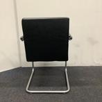 Vitra Visasoft Visavis vergaderstoelen, zwart leder - metaal, Maison & Meubles, Chaises