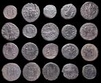 Romeinse Rijk Lote 20 monedas Æ acuñadas entre los siglos