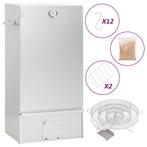 vidaXL BBQ-rookoven met koude rookgenerator gegalvaniseerd, Verzenden, Nieuw