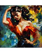 Michael Mey - Flamenco Passion, Antiek en Kunst, Kunst | Schilderijen | Modern