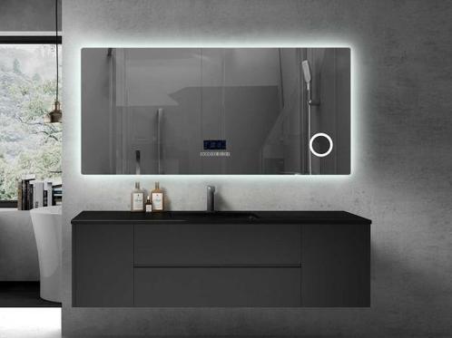 Veiling - LED spiegel met bluetooth 80,100,120,160cm, Huis en Inrichting, Woonaccessoires | Spiegels