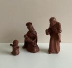 Kerststal Goebel (3) - Terracotta - Maria+kind,Jozef en
