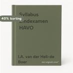 Syllabus Eindexamen HAVO 9789490227012, Livres, Verzenden, I.A. van der Hell-de Boer