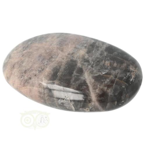 Zwarte Maansteen handsteen  Nr 75 - 151 gram - Madagaskar, Bijoux, Sacs & Beauté, Pierres précieuses, Envoi