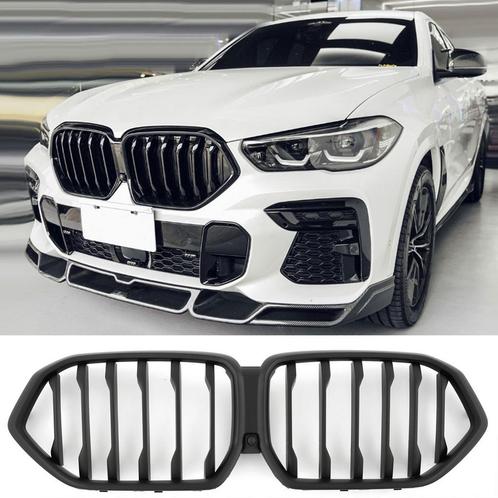 Sportieve Grille geschikt voor BMW X6 G06 enkele spijl mat z, Auto diversen, Auto-accessoires, Verzenden
