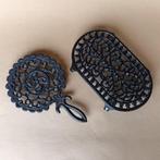 Onderzetter (2) - Gietijzer, Antiek en Kunst