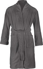 2dekans | Riviera Maison - Badjas - Grijs - Large - Katoen, Huis en Inrichting, Ophalen of Verzenden, Nieuw