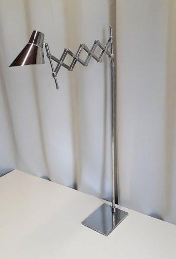 Schaararm lamp - Lampadaire de lecture - Métal chromé