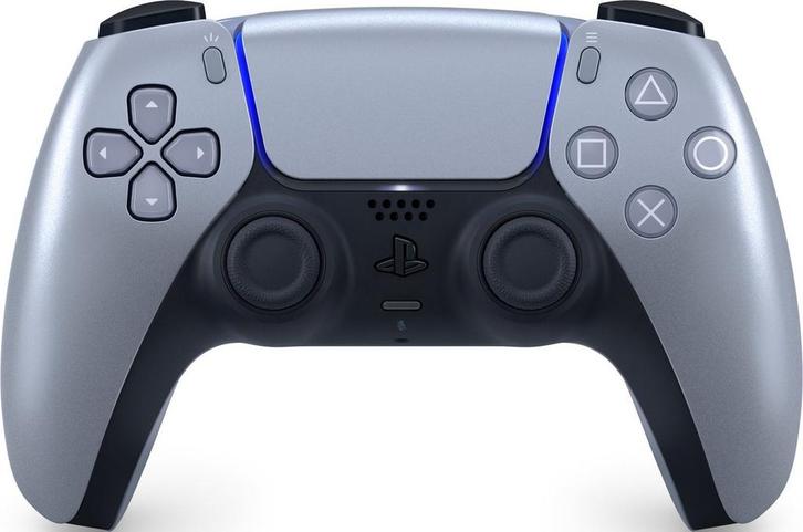 Sony DualSense Wireless Controller-Sterling Silver, Games en Spelcomputers, Spelcomputers | Sony Consoles | Accessoires, Ophalen of Verzenden
