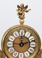 Klok - Porselein, Onyx, Messing - 1930-1940