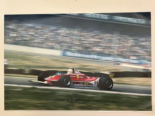 Ferrari - Jody Scheckter - 1979 - Photographie, Verzamelen, Automerken, Motoren en Formule 1