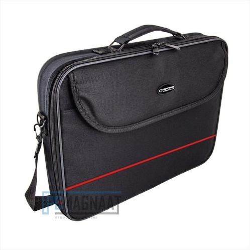 Esperanza Laptoptas ET101R 15,6 inch Zwart rood, Computers en Software, Laptoptassen, Nieuw, Ophalen of Verzenden