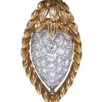 Other brand - Hanger Kutchinsky 18kt goud diamanten hanger