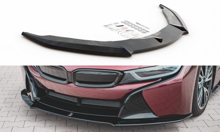 Maxton Design Splitter Voorkant Glanzend Zwart BMW I8 B3690, Auto-onderdelen, Carrosserie, Nieuw, BMW, Voor