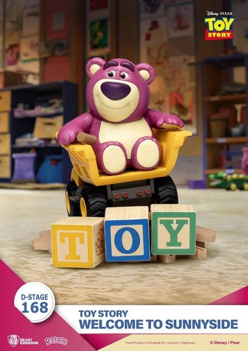 Toy Story D-Stage PVC Diorama Lotso Welcome to Sunnyside 14, Verzamelen, Disney, Ophalen of Verzenden