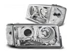 Chrome koplampen geschikt voor Mercedes W201 190, Auto-onderdelen, Verlichting, Verzenden, Nieuw, Mercedes-Benz