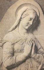 Scuola italiana (XIX-XX) - Madonna in preghiera, Antiquités & Art