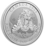 Canada. 10 Dollars 2023 Ice Age Series -  Smilodon