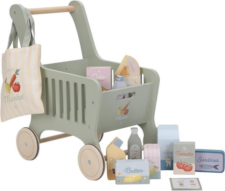 Little dutch kinderwinkelwagen 14-delig, Kinderen en Baby's, Speelgoed | Overig, Zo goed als nieuw, Verzenden