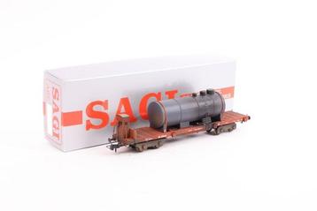 SAGI H0 - Modeltrein goederenwagon (1) - Messing platte