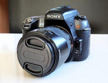 Sony 550 + Sony DT 18-200mm 3.5-6.3 én Minolta AF 35-80 mm