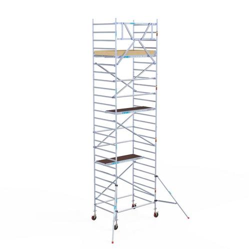 Basic rolsteiger 135 x 8,2m werkhoogte, Doe-het-zelf en Bouw, Steigers, Rolsteiger of Kamersteiger, Nieuw, 5 meter of hoger, Verzenden
